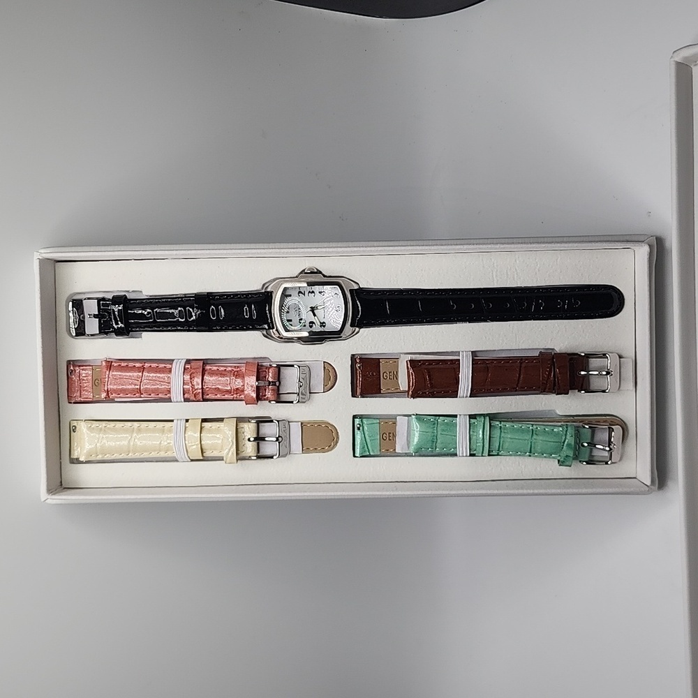 INVICTA Watch Set 5 Genuine Leather Interchangeable Watch Bands NWT